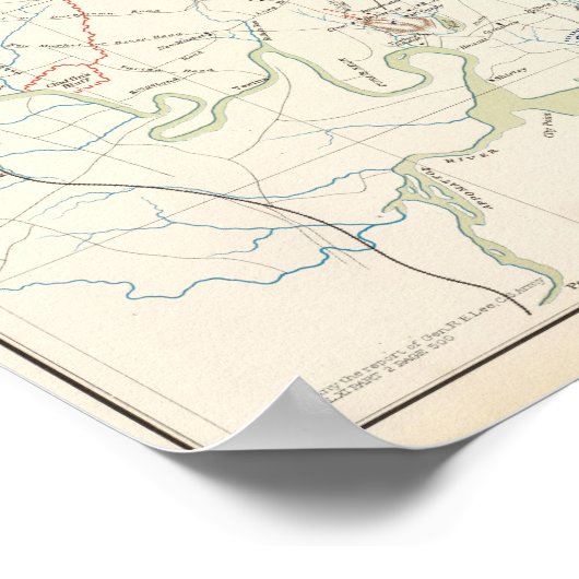 Battleareas Richmond, Va Poster (Hoek)