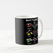 Battlebots Robot Fotodoos Omhoog Koffiemok (Voorkant rechts)