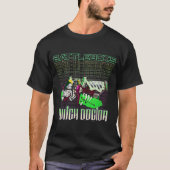 BattleBots Robot Witch Doctor Logo Stack T-shirt (Voorkant)