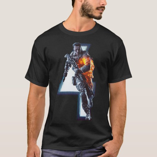BATTLEFIELD 4 Classic T-Shirt (Voorkant)