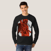 Battlefield B3ar Oranje #teamb3ar T-shirt (Voorkant volledig)