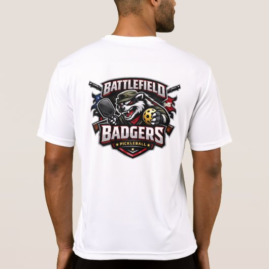Battlefield Badgers T-shirt (Achterkant)