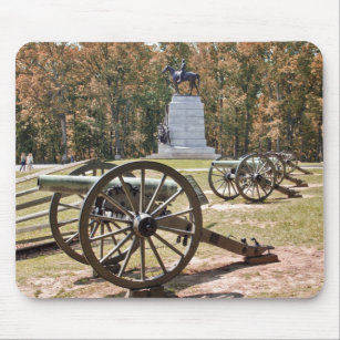 Battlefield Cannons Gettysburg PA Muismat