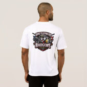 Battlefield Dasborstels T-shirt (Achterkant volledig)