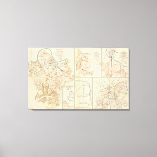 Battlefield, Nashville, Tenn Canvas Afdruk