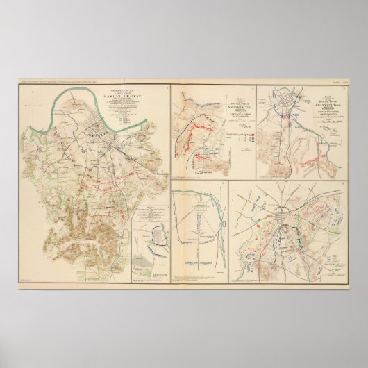 Battlefield, Nashville, Tenn Poster (Voorkant)