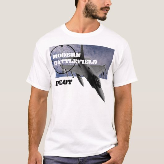 Battlefield Pilot F16 T-shirt (Voorkant)