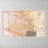 Battlefield van Chickamauga (1863) Poster (Voorkant)