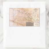 Battlefield van Chickamauga (1863) Rechthoekige Sticker (Tas)