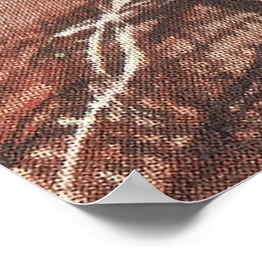 Battlefield War Friendship Leading Blind Solind Poster (Hoek)