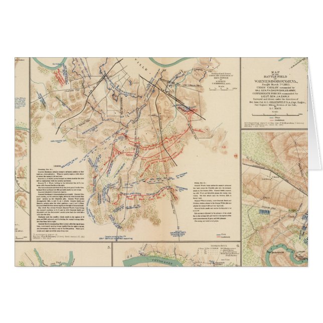 Battlefields Nashville, Tenn (Voorkant Horizontaal)