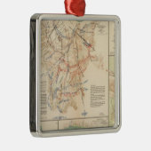 Battlefields Nashville, Tenn Metalen Ornament (Rechts)