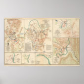 Battlefields Nashville, Tenn Poster (Voorkant)