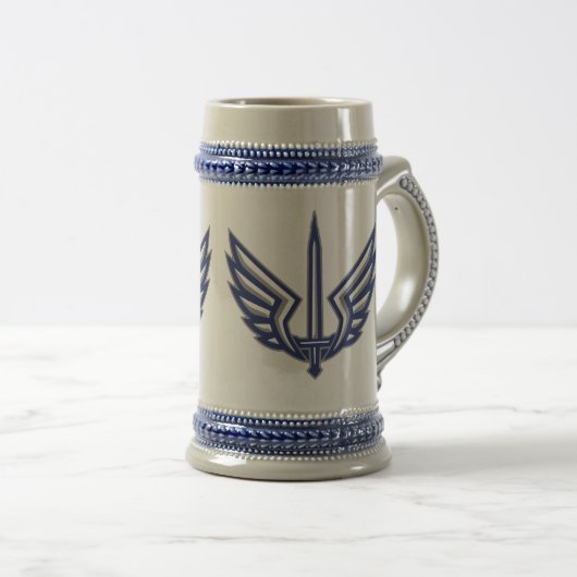 Battlehawks Beer Stein Bierpul (Voorkant rechts)