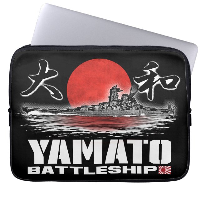 Battlehip Yamato Computer Sleeve Electronics Bag (Voorkant)