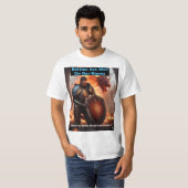 Battles Are Won On Our Knees T-Shirt (Voorkant volledig)