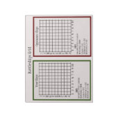 Battleshies op papierspel notitieblok (Linkerzijde)