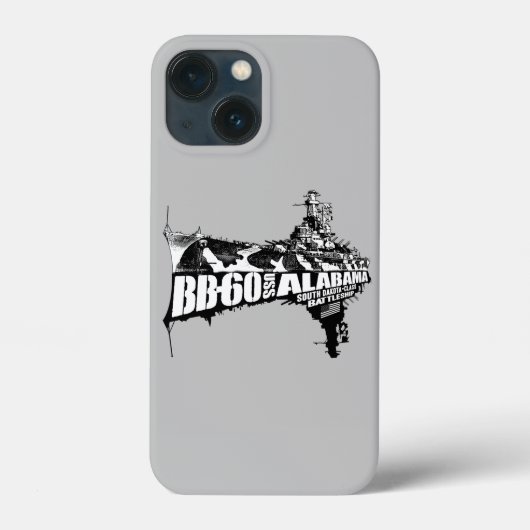 Battleship Alabama Case-Mate iPhone Case (Achterkant)