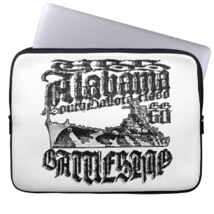 Battleship Alabama Electronics Bag Laptop Sleeve
