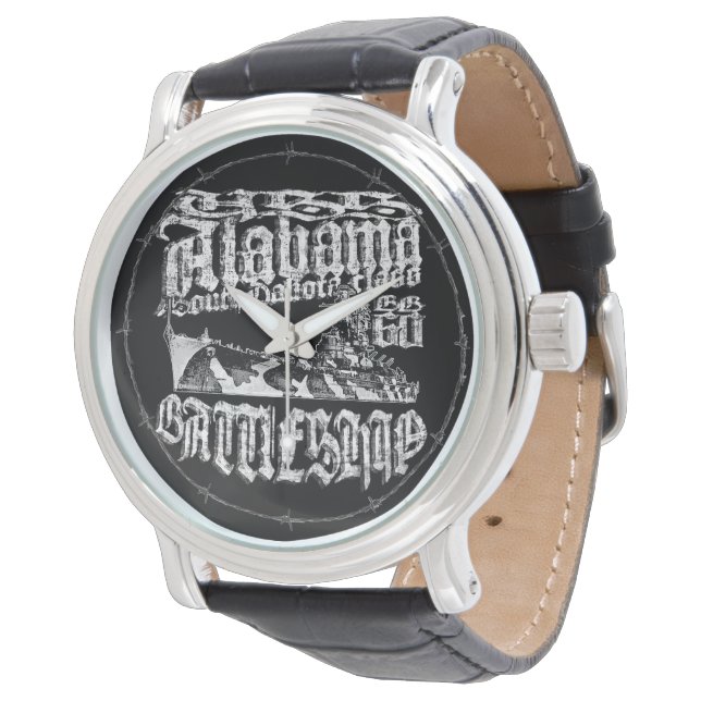 Battleship Alabama eWatch Horloge (Gekanteld)