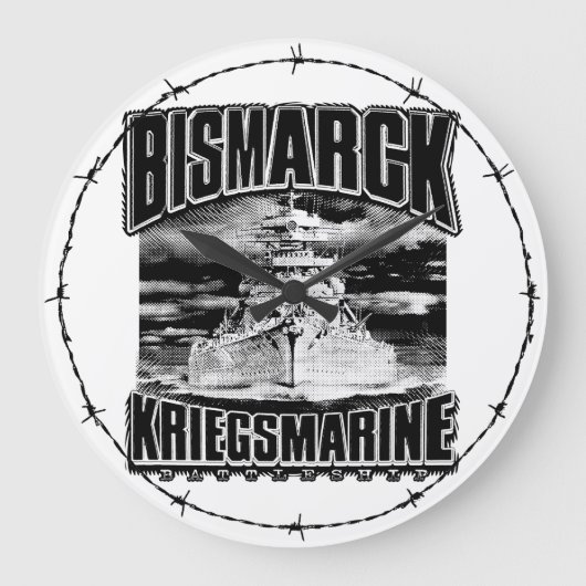 Battleship Bismarck Grote Klok (Voorkant)
