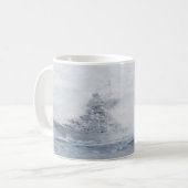 Battleship Bismarck mok (Voorkant links)