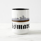 Battleship Bismarck Mug Mok (Midden)