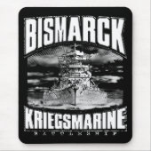 Battleship Bismarck Muismat (Voorkant)