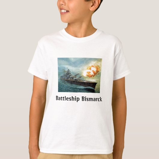 Battleship Bismarck Shirt (Voorkant)
