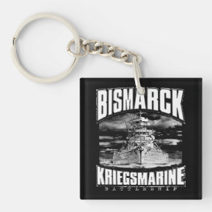 Battleship Bismarck Sleutelhanger