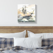 Battleship Canvas Afdruk (Insitu (Slaapkamer))
