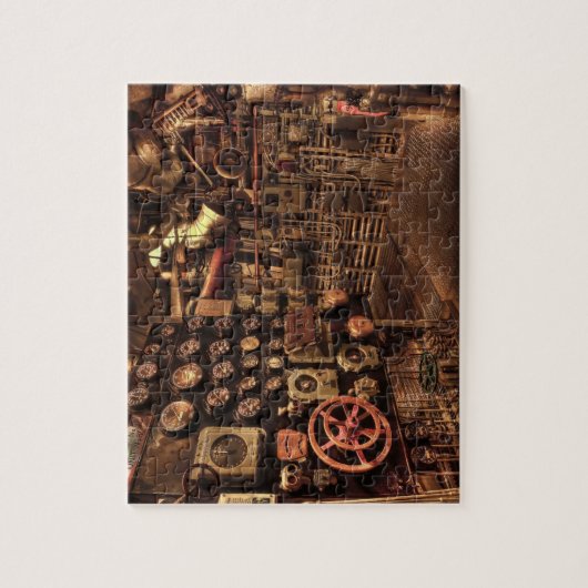 Battleship Engine Room Legpuzzel (Verticaal)