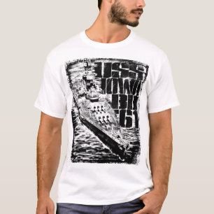Battleship Iowa Mannen Basic T-shirt