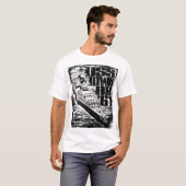 Battleship Iowa Mannen Basic T-shirt (Voorkant volledig)