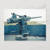 Battleship Texas San Jacinto State Park Briefkaart (Voorkant)