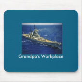 Battleship Uss New Jersey Muismat (Voorkant)