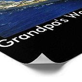 Battleship Uss New Jersey  Poster (Hoek)