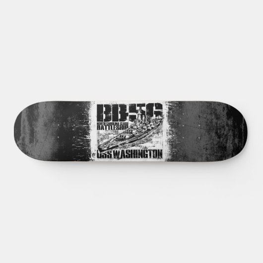Battleship Washington Skateboard (Horizontaal)