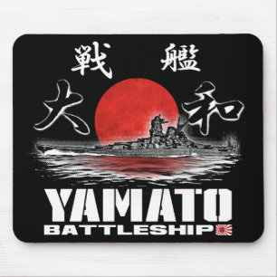 Battleship Yamato Muismat Mousepad