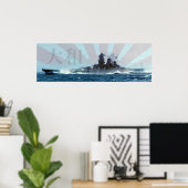 BATTLESHIP YAMATO POSTER (Thuiskantoor)