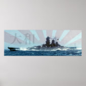 BATTLESHIP YAMATO POSTER (Voorkant)