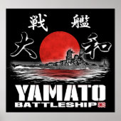 Battleship Yamato Poster Poster (Voorkant)