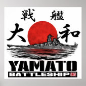 Battleship Yamato Poster Poster (Voorkant)