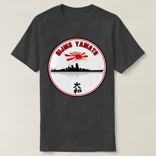 Battleship Yamato T-shirt (Design voorkant)