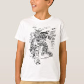 Battletech Game Robot Mech Battle Gear Fan T-shirt (Voorkant)