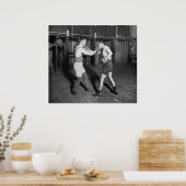 Battling Nelson ook bekend als The Durable Dane: j Poster (Keuken)