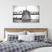 Battlship Cove Canvas Wrap (Insitu (Slaapkamer))