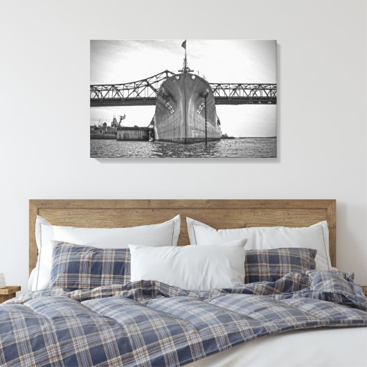 Battlship Cove Canvas Wrap (Insitu (Slaapkamer))