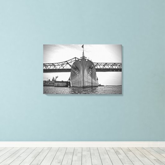 Battlship Cove Canvas Wrap (Insitu (Houten vloer))