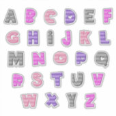 BATTY - A tot Z - 'lager hoesje' Sticker (Voorkant)